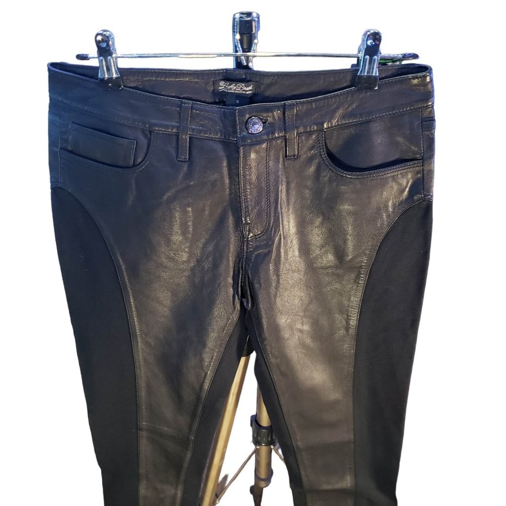 Lucky Brand Black Leather Pants